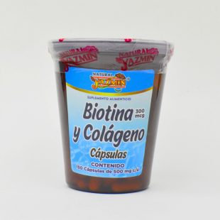 Biotina y Colágeno | 150 Cápsulas 300mg