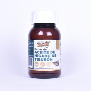 Aceite de Hígado de Tiburón | 180 Cápsulas 420mg