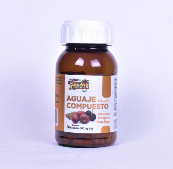 Aguaje Compuesto | 90 Cápsulas 500mg