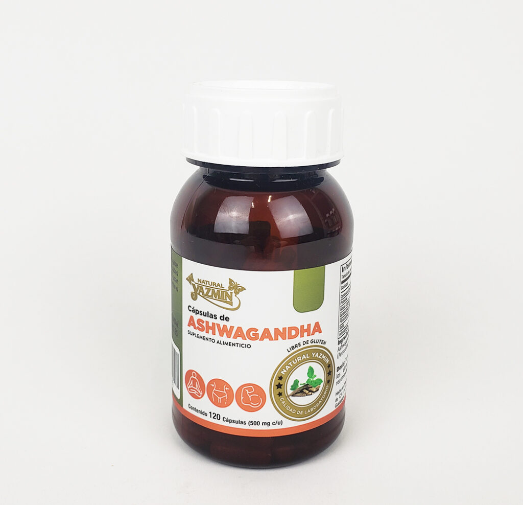 Ashwagandha con Toronjil | 120 Cápsulas 0.5g