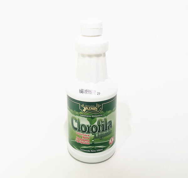 Clorofila Líquida | 500 ml | Con Espirulina