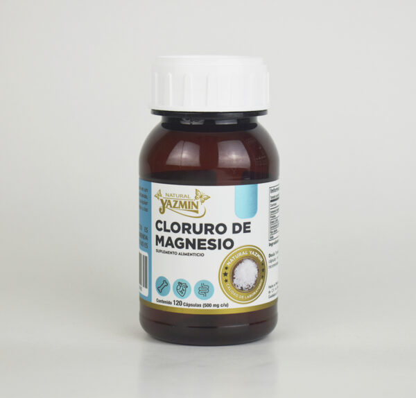 Cloruro de magnesio| 120 Cápsulas 500mg